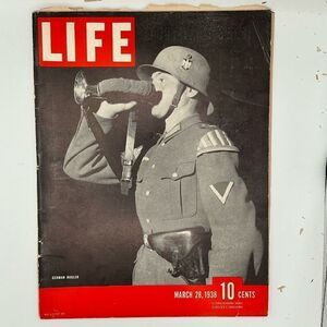 Vintage LIFE Magazine March 28, 1938
